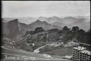 Blick vom Gipfel des Rochers-de-Naye