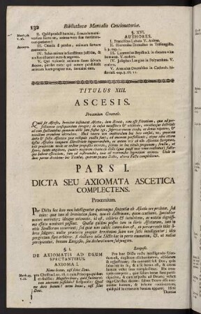 132-168, XIII. Ascesis