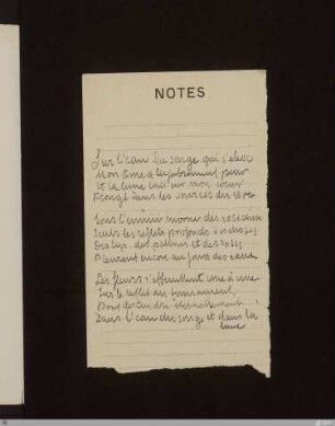 Sous l'eau du songe qui s'élève (Reflets) / Maurice Materlinck