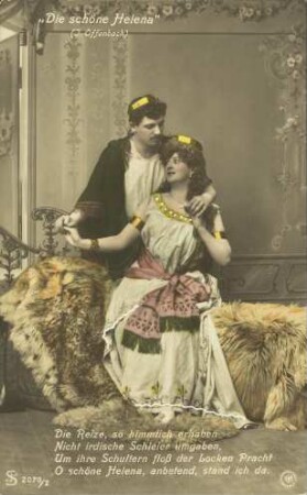 "Die schöne Helena" - Die Reize, so himmlich erhaben [...]