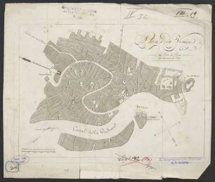 Plan de Venise : A. A. Tête de Pont du Chemin de Fer