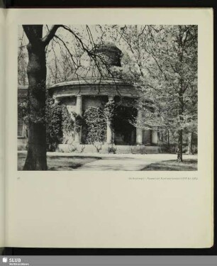 Antikentempel - Baumeister Karl von Gontard 1768 bis 1769