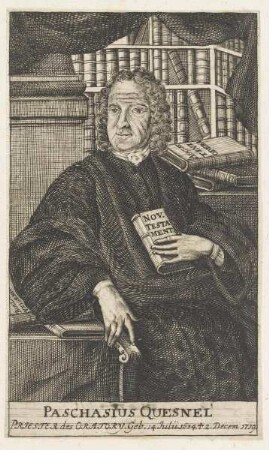 Bildnis des Paschasius Quesnel