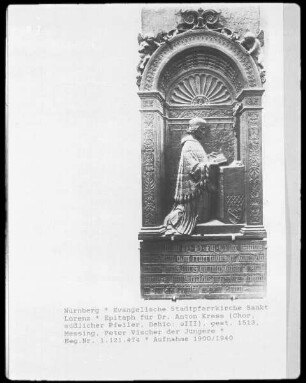 Epitaph für Dr. Anton Kress (gest. 1513)