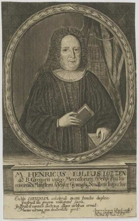 Bildnis des Henricus Iulius Lozzen