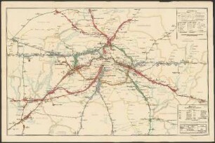 Dienstbezirke der Reichsbahn-Betriebsämter