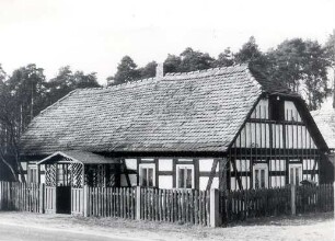 Fachwerkhaus in Kreba-Neudorf : Bauwesen - Exterieur. Ort: Chrjebja / Kreba-Neudorf. Fachwerkhaus.