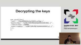 Creating your own 1password clone