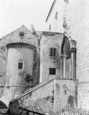 Dubrovnik, Portal der Dominikanerkirche nahe dem Ploce-Tor