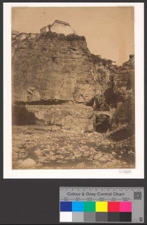 Constantine - Le Rocher des Martyrs et le Pont de Sidi Rached