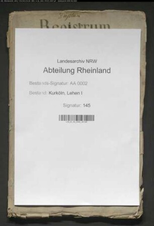 Duplum Registrum actorum feudalium antiquorum et novorum archivi feudalis