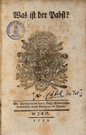 Was ist der Pabst?