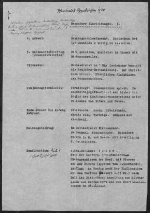 Oppelsbohm mit Filialen: Pfarrbericht 1935