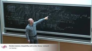 Random matrices, integrability, and number theory - Lecture 4