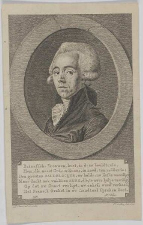 Bildnis des Jean Louis Baudelocque