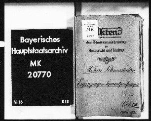 Studienwesen in genere. Prüfungen. Ergänzungs- und Separatprüfung.
