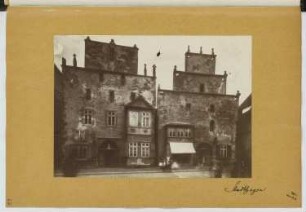 Bürgerhaus, Stadthagen: Ansicht (aus: Skizzen- und Fotoalbum 18)