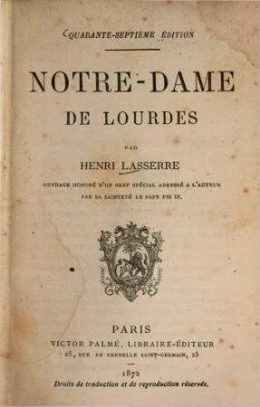 Notre-Dame De Lourdes