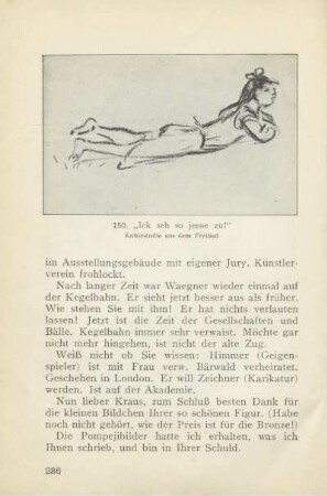 150. "Ick seh so jerne zu!"