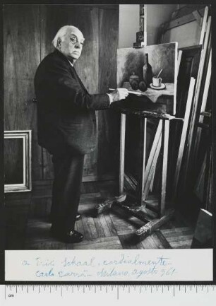 Porträtaufnahme Carlo Carrà