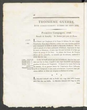 Troisième Guerre.
