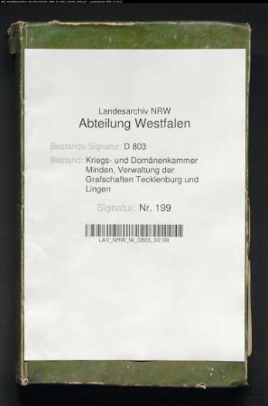 Tecklenburgisches Mühlenregister