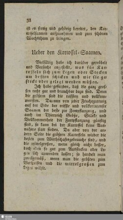 Ueber den Kartoffel-Saamen