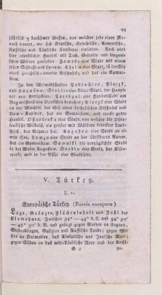 V. Türkey