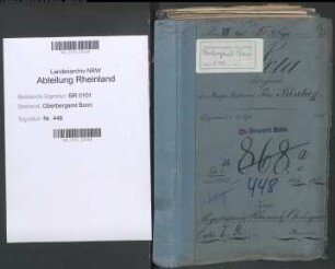 Bischoff, Felix geb. 06.02.1835; Bergassessor; ausgeschieden 1868; Prüfungs- und Personalakte Band 1
