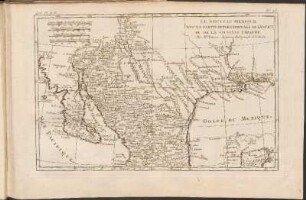 Le Nouveau Méxique, Avec La Partie Septentrionale De L'Ancien, Ou De La Nouvelle Espagne