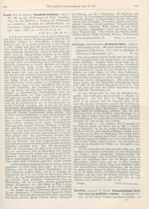 617-618 [Rezension] Krauß, Samuel, Talmudische Archäologie. Bd. I u. II