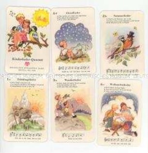 Quartett mit Kinderliedern