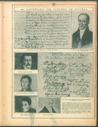 109° aniversario del Congreso de Tucumán