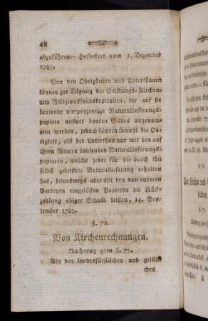 48-49, Von Kirchenrechnungen