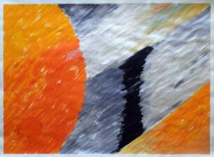 Komposition in Orange