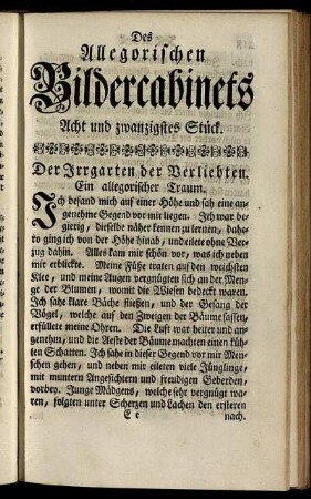 Acht und zwanzigstes Stück