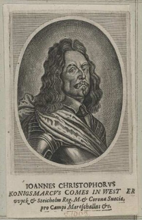 Bildnis des Johann Christoph von Königsmarck