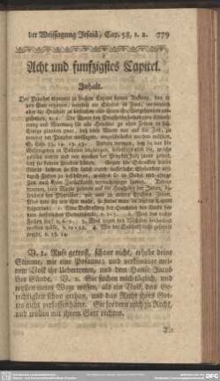 Acht und funfzigstes Capitel