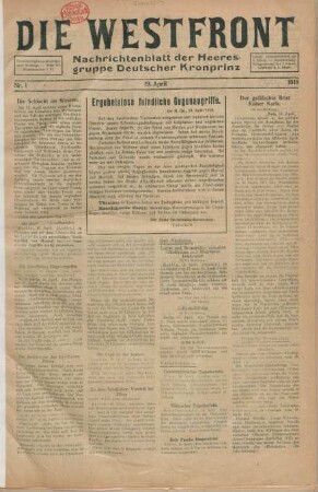 1918: Westfront