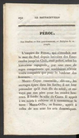 Pérou.