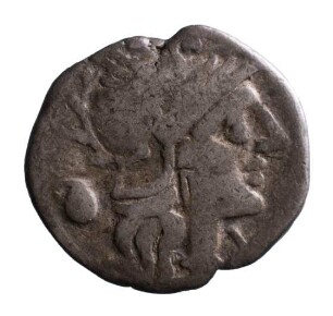 Münze, Denar, 137 v.Chr.