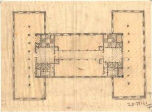 Fischer, Theodor; München, Sendlinger Tor Platz; Hochhaus - Grundriss