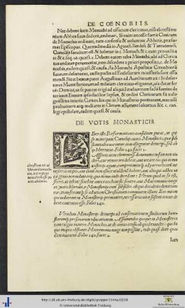 De Votis Monasticis