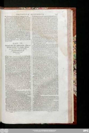 Cap. II. Non posse aliter dici, quàm patrem, filium & Spiritum sanctum licet quisque ipsorum verus sit Deus : non tres tamen, sed unum duntaxat esse Deum, eóque verè [...].