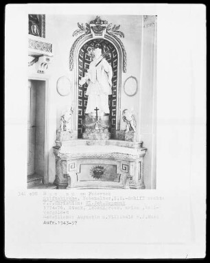 Nischenaltar des heiligen Johann Nepomuk