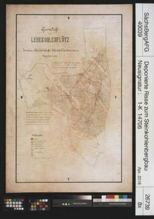 Zwickau-Oberhohndorfer Steinkohlenbauverein, Baue auf dem Lehekohlenflöz (mit Nachbringungen)