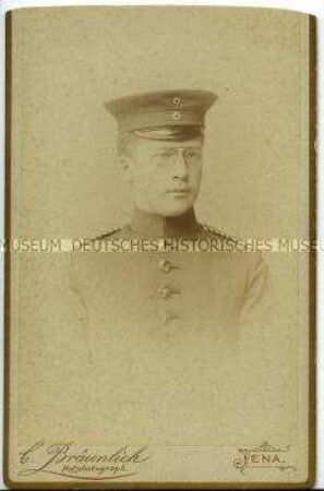 Porträt eines Soldaten, Carte de Visite