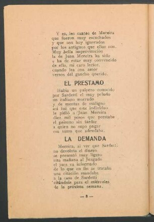 La demanda