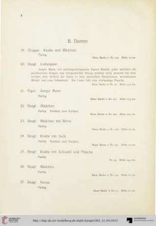 B. Damm (Nr. 19-32)