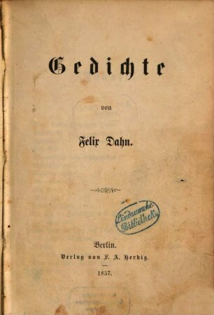 Gedichte